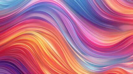 Obraz premium Abstract colorful wave background