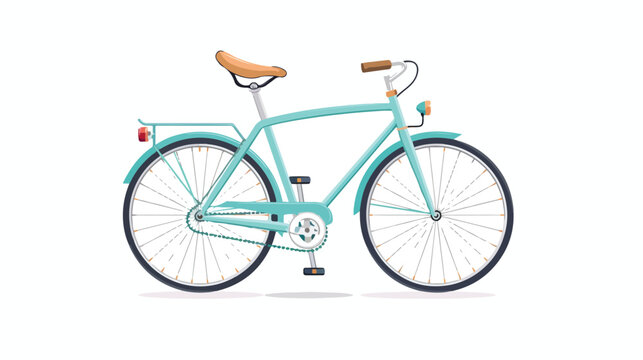 Bike. Bicycle icon vector. The concept of cycling. Bi