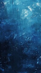 Abstract blue ice texture with sparkling details