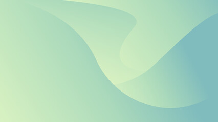 abstract green background with waves