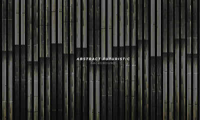 Digital Light Background creative of space design and futuristic geometric perspective design. Abstract futuristic and tech background, Abstract art wallpaper. Vector illustration.