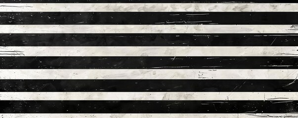 Grunge black and white striped pattern