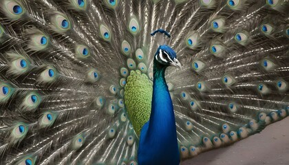 Obraz premium peacock with feathers