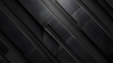 Abstract background dark with carbon fiber texture vector, generative Ai