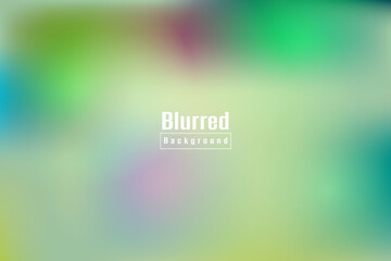 Abstract Blurred background with gradient colors