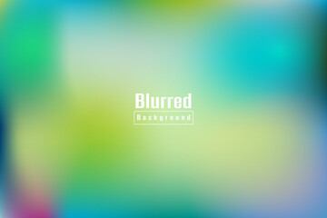 Abstract Blurred background with gradient colors