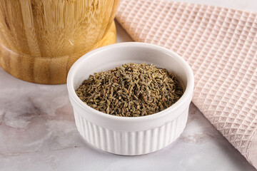 Anise sseds aroma in the bowl