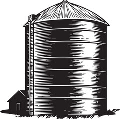 Grain Bin Vector