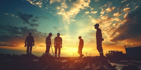 A photography of labor day workers
