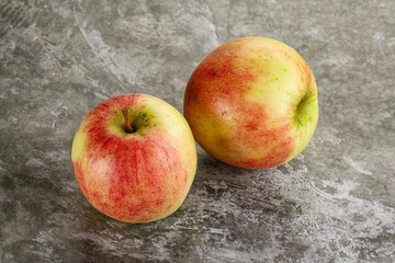 Sweet juicy ripe organic apples