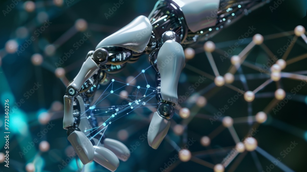Poster Robotic Hand Interaction With Virtual Network Interface