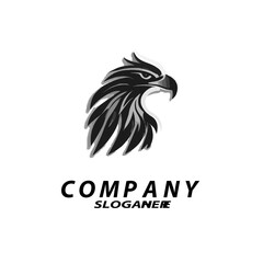 Fototapeta na wymiar eagle logo template vector logo