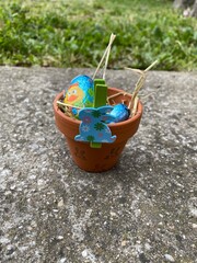 chasse aux œufs de Pâques