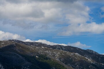 beautiful rocky mountains and cliffs on the coastline of australia and tasmania