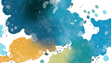 Abstract watercolor background. Vector illustration