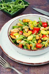 Delicious seafood mussels salad - 772848821