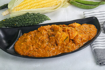 Indian cuisine - Kadai chicken masala
