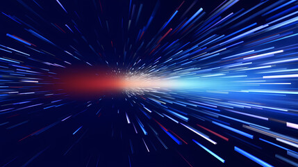 abstract speed fiber optic