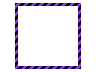 トラテープ正方形フレーム：紫