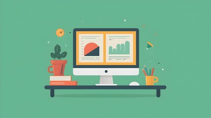 Relaxing Color Scheme Keynote Template for Professional and Accessible Presentations