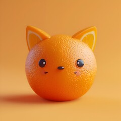 Chibi Fox Orange: A Unique Anthropomorphic Fruit