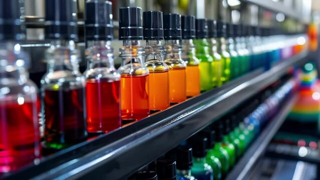 Quality control experts use specialized equipment to measure the pH levels of the dye solution maintaining precise chemical formulations for optimum color results.