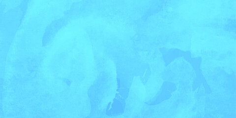Fototapeta na wymiar Sky blue water ink water splash liquid color vivid textured messy painting grain surface aquarelle painted.glitter art cosmic background powder on.galaxy view. 
