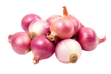 Stack of Onions. On a White or Clear Surface PNG Transparent Background..