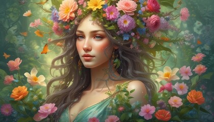 Awe-inspiring Greenery in Incandescence