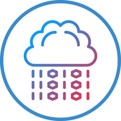 Vector Design Hail Icon Style