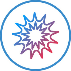 Vector Design Explosion Icon Style