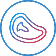 Vector Design Tbone Icon Style