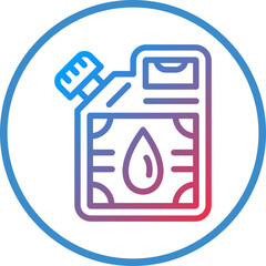 Vector Design Oil Canister Icon Style
