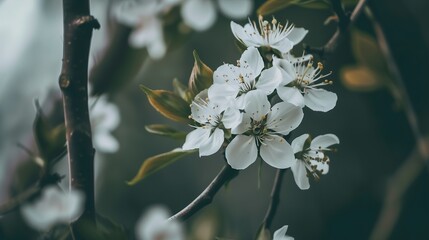 Close-up Of Cherry Blossom Flower