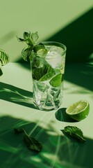 mojito cocktail with mint