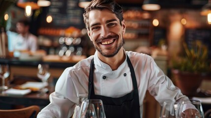 bartender in bar