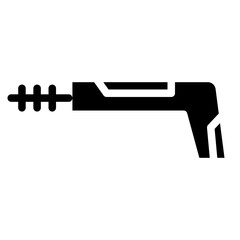 space gun glyph 