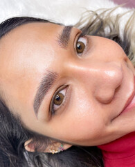 Eyebrow tattoo