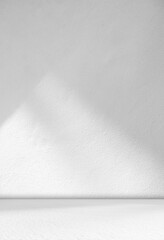 Grey Wall Floor Background Abstract Kitchen White Studio Product Light Texture Marble Cement Room Minimal Mockup Display Stage Product Scene Loft Presentation Empty Platform Shelf Backdrop Summer.