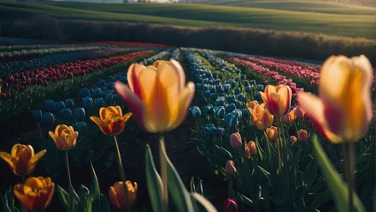  tulip field in spring © Sohaib