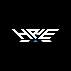 HRE letter logo vector design, HRE simple and modern logo. HRE luxurious alphabet design