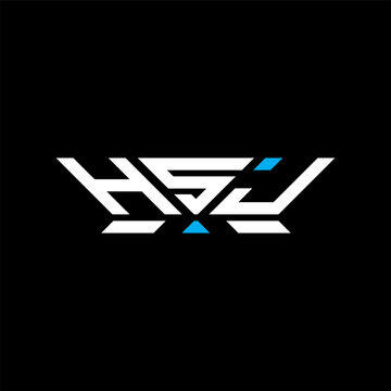 HSJ letter logo vector design, HSJ simple and modern logo. HSJ luxurious alphabet design