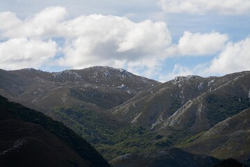 beautiful rocky mountains and cliffs on the coastline of australia and tasmania