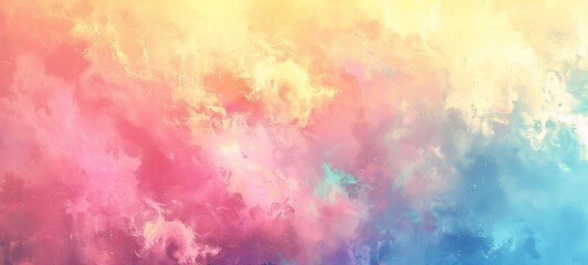 Obraz na płótnie Canvas Colorful Cloudscape Generative AI