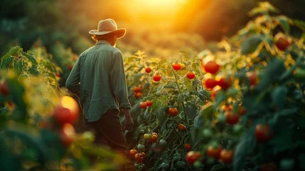 Gordijnen トマト農家 © YOSHI