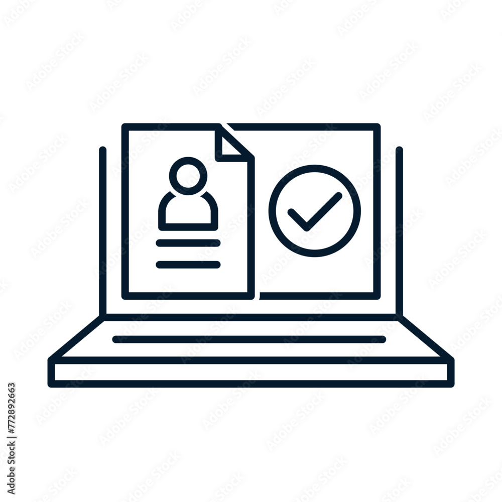 Poster concept of submit file, download application form, enroll in course, register on website, take test,