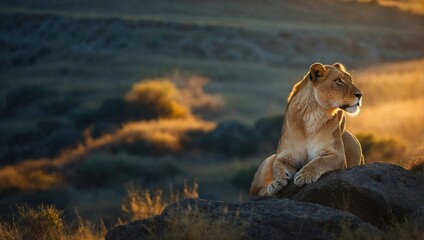 lion and lioness