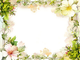 Fototapeta premium Photo frame border