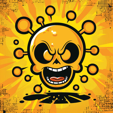 Radiation Toxic Skull