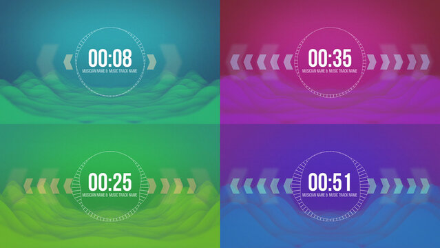 Audio Spectrum Music Visualizer